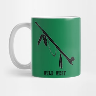 Western Era - Wild West Indian Peace Pipe Mug